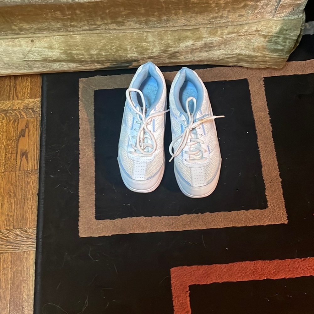 Skechers Exersteps Runners white/Blue size 6